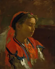 Carmelita Requena, 1869. Creator: Thomas Eakins