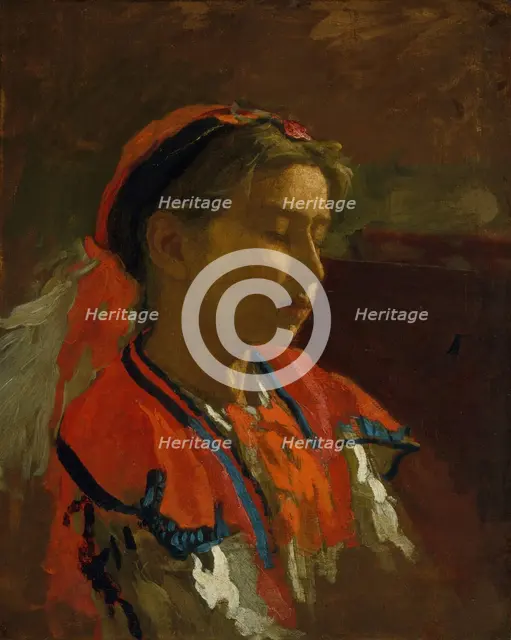 Carmelita Requena, 1869. Creator: Thomas Eakins.
