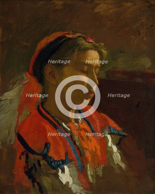 Carmelita Requena, 1869. Creator: Thomas Eakins.