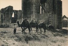 Carmelite and Armenian churches at Martinengo Bastion, Famagusta, Northern Cyprus, 1936