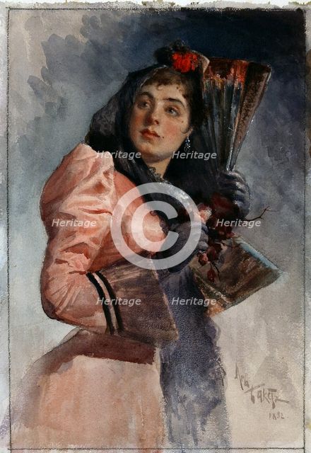 Carmen, 1892. Artist: Bakst, Léon (1866-1924)
