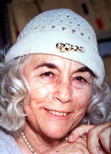 Carmen Martín Gaite (1925 2000), Spanish writer, photography of 1997