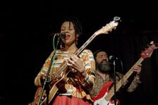 Carmen Souza and Theo Pascal, Verdict Jazz Club, Brighton East Sussex, 13 Nov 2019. Creator: Brian O'Connor