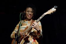 Carmen Souza, Carmen Souza's Silver Messengers, Verdict Jazz Club, Brighton East Sussex, 2019. Creator: Brian O'Connor