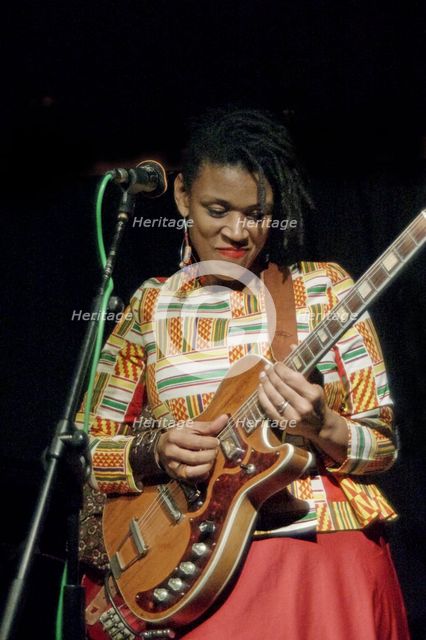 Carmen Souza, Carmen Souza's Silver Messengers, Verdict Jazz Club, Brighton East Sussex, 2019. Creator: Brian O'Connor.