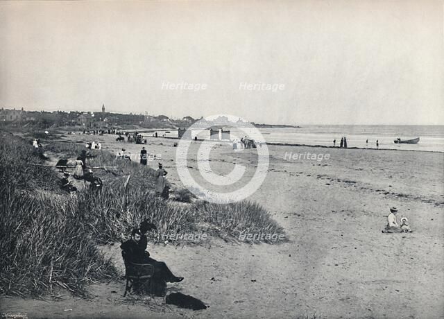 'Carnousetie - The Town and the Beach', 1895. Artist: Unknown.