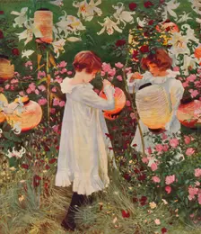 Carnation, Lily, Lily, Rose, 1885-86, (1938). Artist: John Singer Sargent
