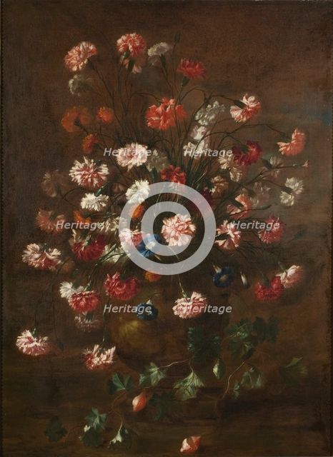 Carnations in an Urn. Creator: Karel van Vogelaer.