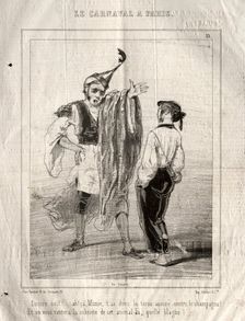 Carnaval, 1841-1843. Creator: Paul Gavarni (French, 1804-1866)