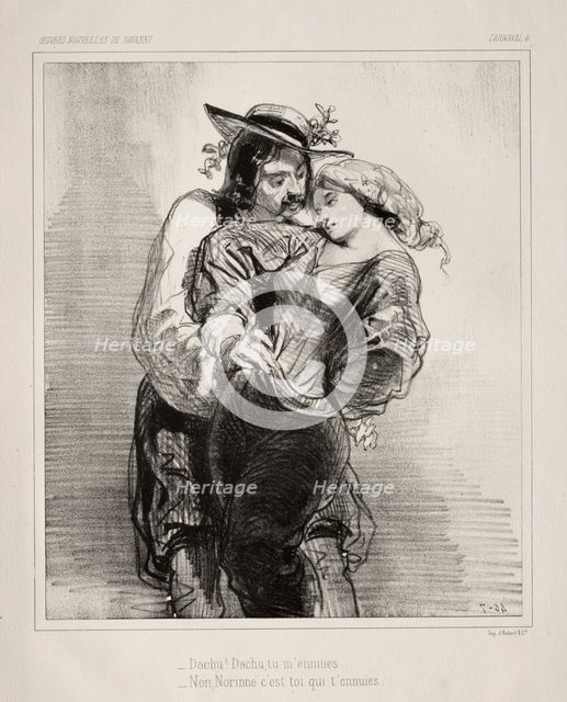 Carnaval. Creator: Paul Gavarni (French, 1804-1866).