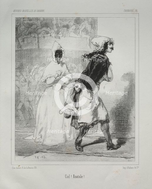 Carnaval. Creator: Paul Gavarni (French, 1804-1866).