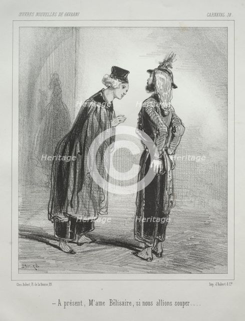 Carnaval. Creator: Paul Gavarni (French, 1804-1866).
