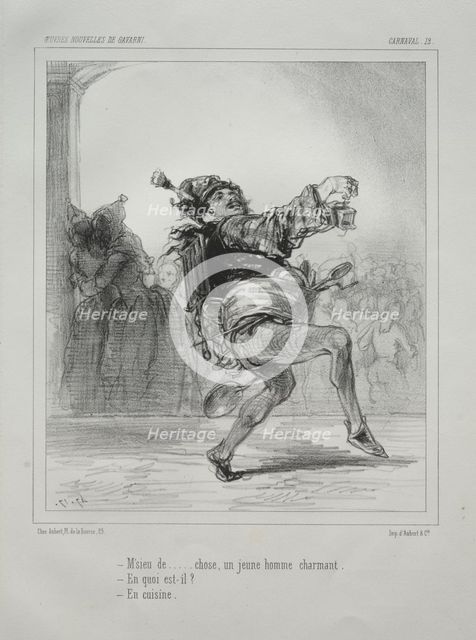 Carnaval. Creator: Paul Gavarni (French, 1804-1866).