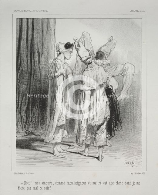 Carnaval. Creator: Paul Gavarni (French, 1804-1866).