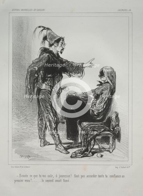 Carnaval. Creator: Paul Gavarni (French, 1804-1866).