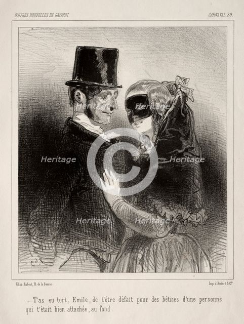 Carnaval. Creator: Paul Gavarni (French, 1804-1866).