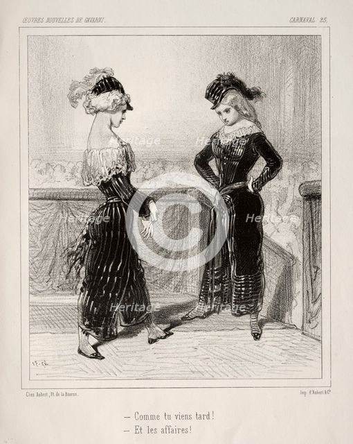 Carnaval. Creator: Paul Gavarni (French, 1804-1866).