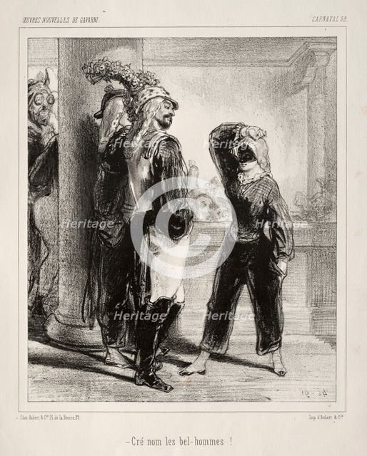 Carnaval. Creator: Paul Gavarni (French, 1804-1866).