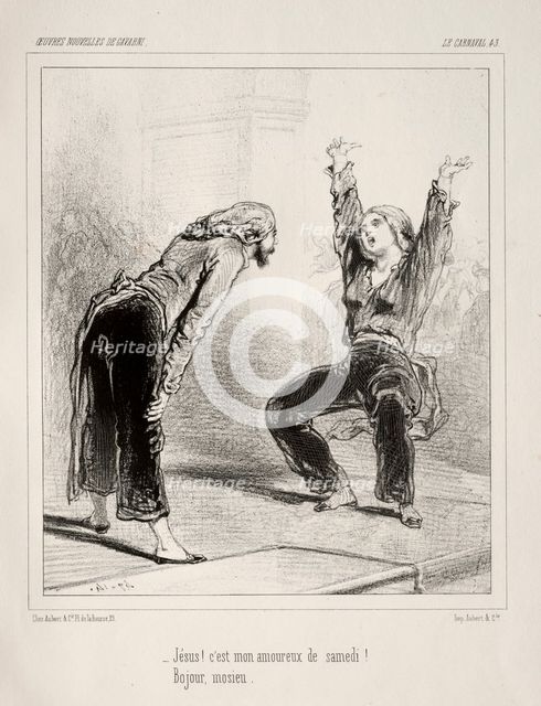 Carnaval. Creator: Paul Gavarni (French, 1804-1866).
