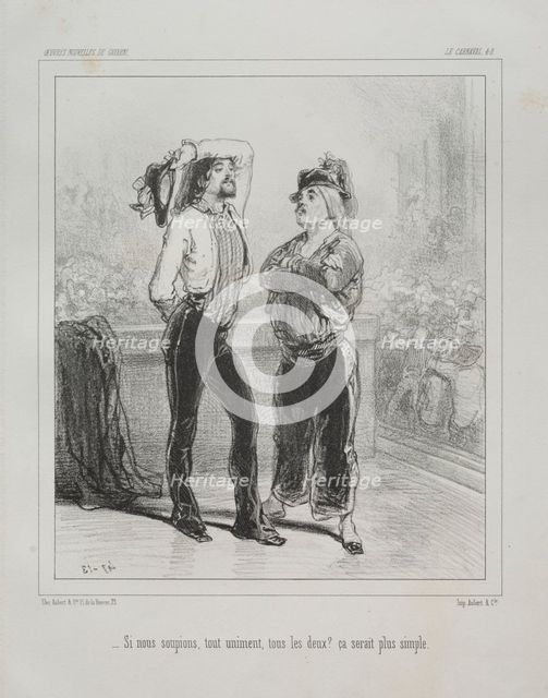 Carnaval. Creator: Paul Gavarni (French, 1804-1866).