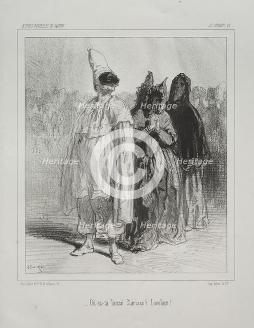 Carnaval. Creator: Paul Gavarni (French, 1804-1866).