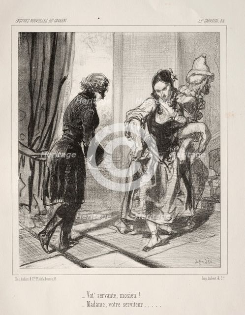 Carnaval. Creator: Paul Gavarni (French, 1804-1866).