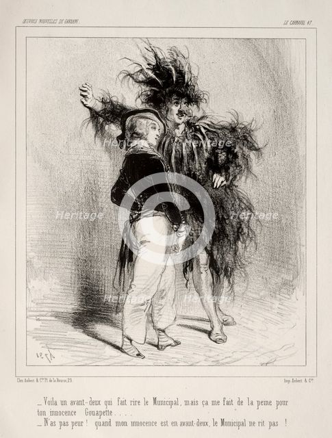 Carnaval. Creator: Paul Gavarni (French, 1804-1866).