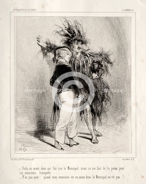 Carnaval. Creator: Paul Gavarni (French, 1804-1866).