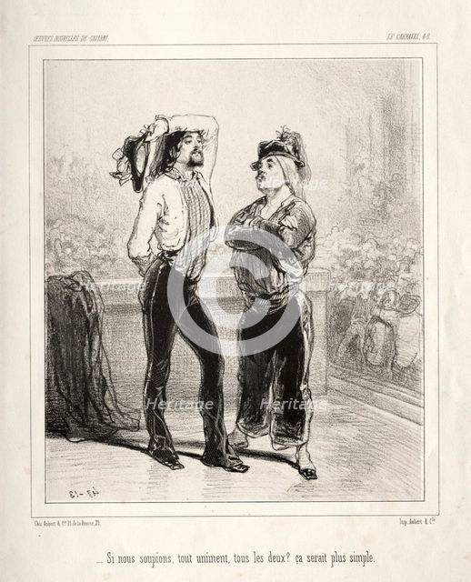 Carnaval. Creator: Paul Gavarni (French, 1804-1866).