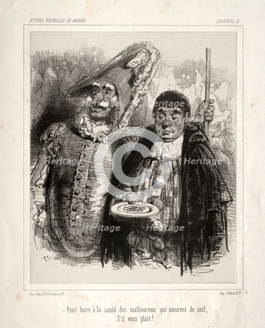 Carnaval. Creator: Paul Gavarni (French, 1804-1866).