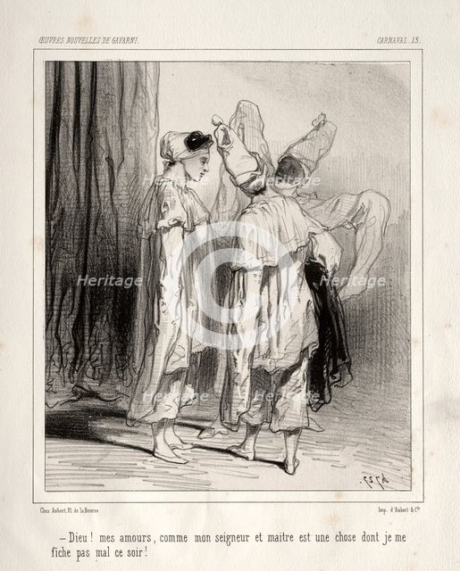 Carnaval. Creator: Paul Gavarni (French, 1804-1866).