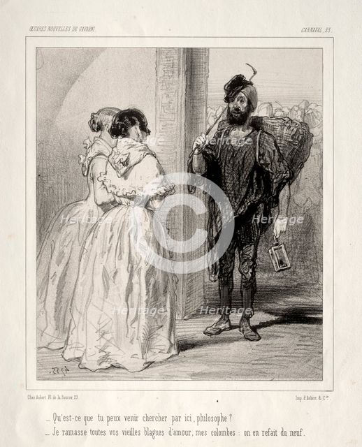 Carnaval. Creator: Paul Gavarni (French, 1804-1866).