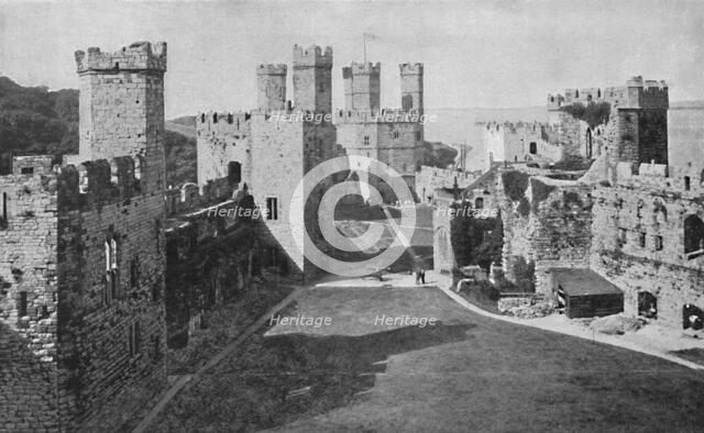 'Carnavon Castle', 1903. Artist: Chester Vaughan.