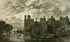 Carnarvon Castle 1898. Creator: Unknown