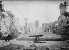 Carnarvon Castle, between c1910 and c1915. Creator: Bain News Service