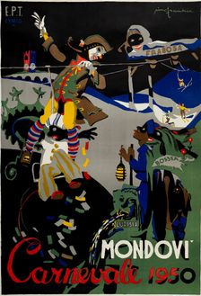 Carnevale di Mondovi, 1950. Creator: Fracchia, Nino (1888-1950)