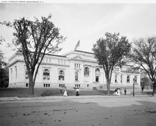 Carnegie Library, Washington, D.C., c1906. Creator: Unknown