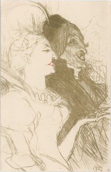 Carnival, 1894., 1894. Creator: Henri de Toulouse-Lautrec