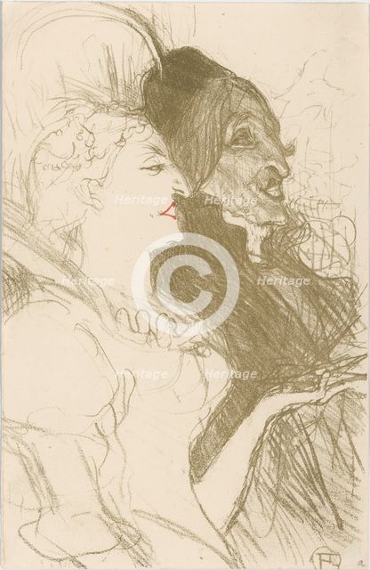 Carnival, 1894., 1894. Creator: Henri de Toulouse-Lautrec.