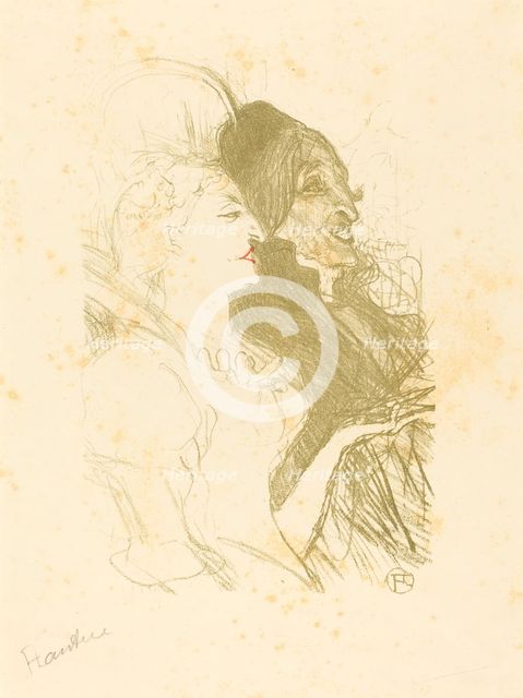 Carnival (Carnaval), 1894. Creator: Henri de Toulouse-Lautrec.
