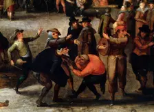 Carnival (detail), early 17th century. Artist: Louis de Caullery