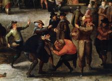 Carnival (detail), early 17th century. Artist: Louis de Caullery