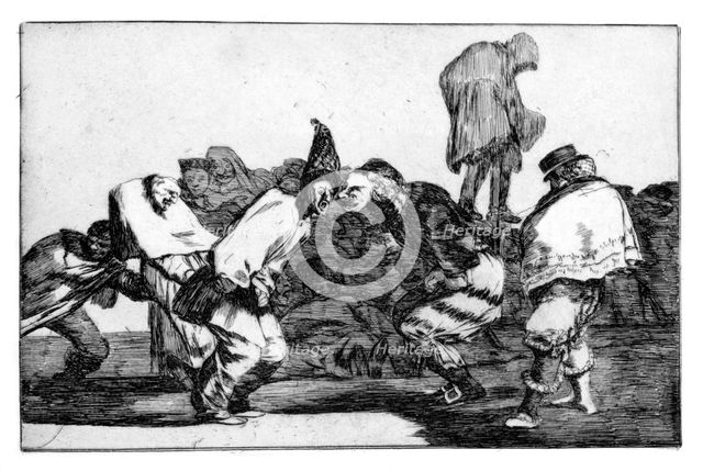 'Carnival fantasy', 1819-1823. Artist: Francisco Goya