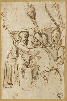 Carnival Figures, n.d. Creator: Antonio Carracci