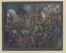 Carnival in the Mountains, 1924. Creator: Klee, Paul (1879-1940)