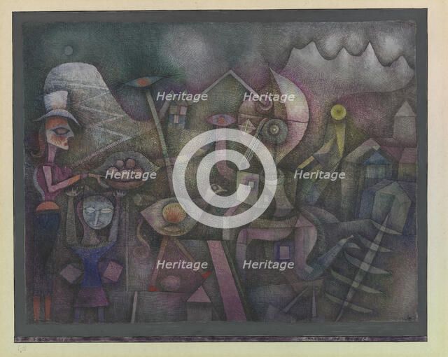 Carnival in the Mountains, 1924. Creator: Klee, Paul (1879-1940).