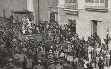 Carnival of Cadiz - Float of the Astros, Andalusia, Spain, 1898. Creator: Unknown
