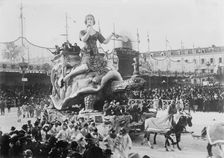 Carnival, Nice, between c1915 and c1920. Creator: Bain News Service