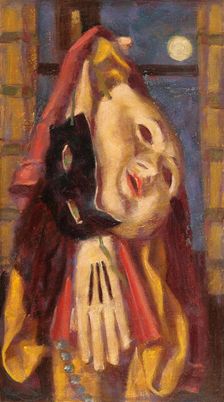 Carnival Stil Life, around 1920. Creator: Milan Thomka Mitrovsky