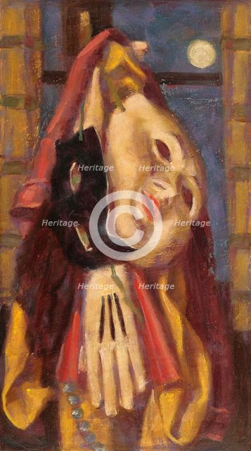 Carnival Stil Life, around 1920. Creator: Milan Thomka Mitrovsky.